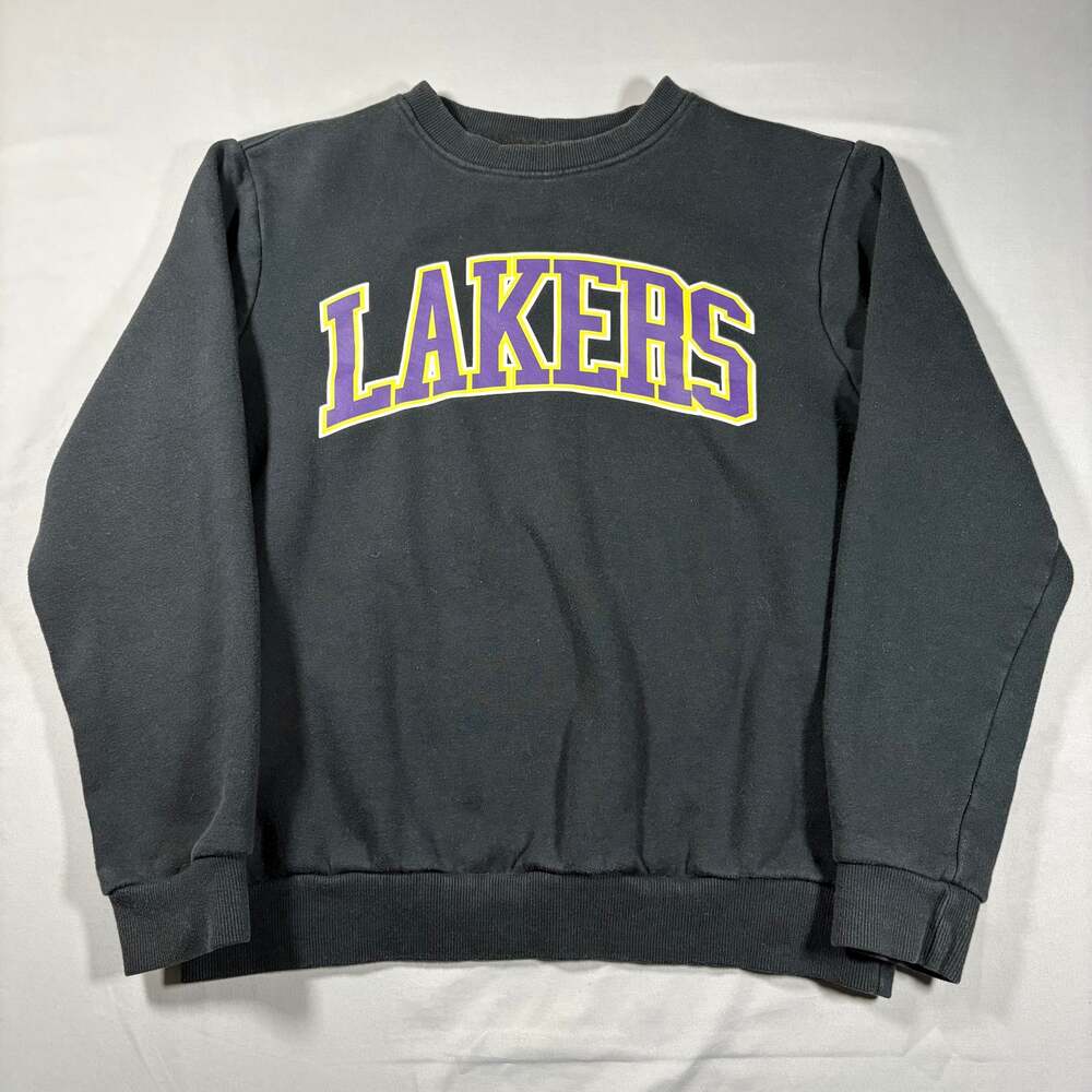NBA lakers black crewneck sweatshirt